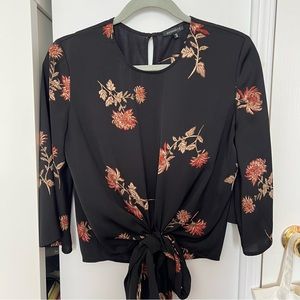 Dynamite Floral Blouse